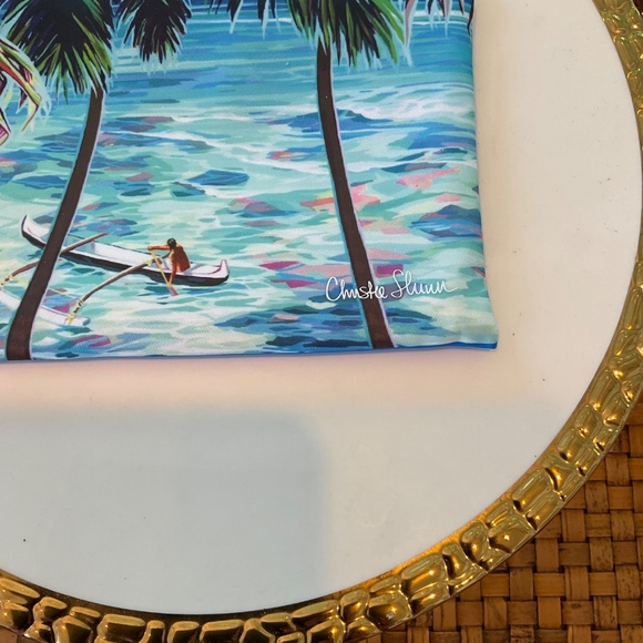 United Airlines Hawaiian Canoe Paddler Bag - Picture 2 of 5